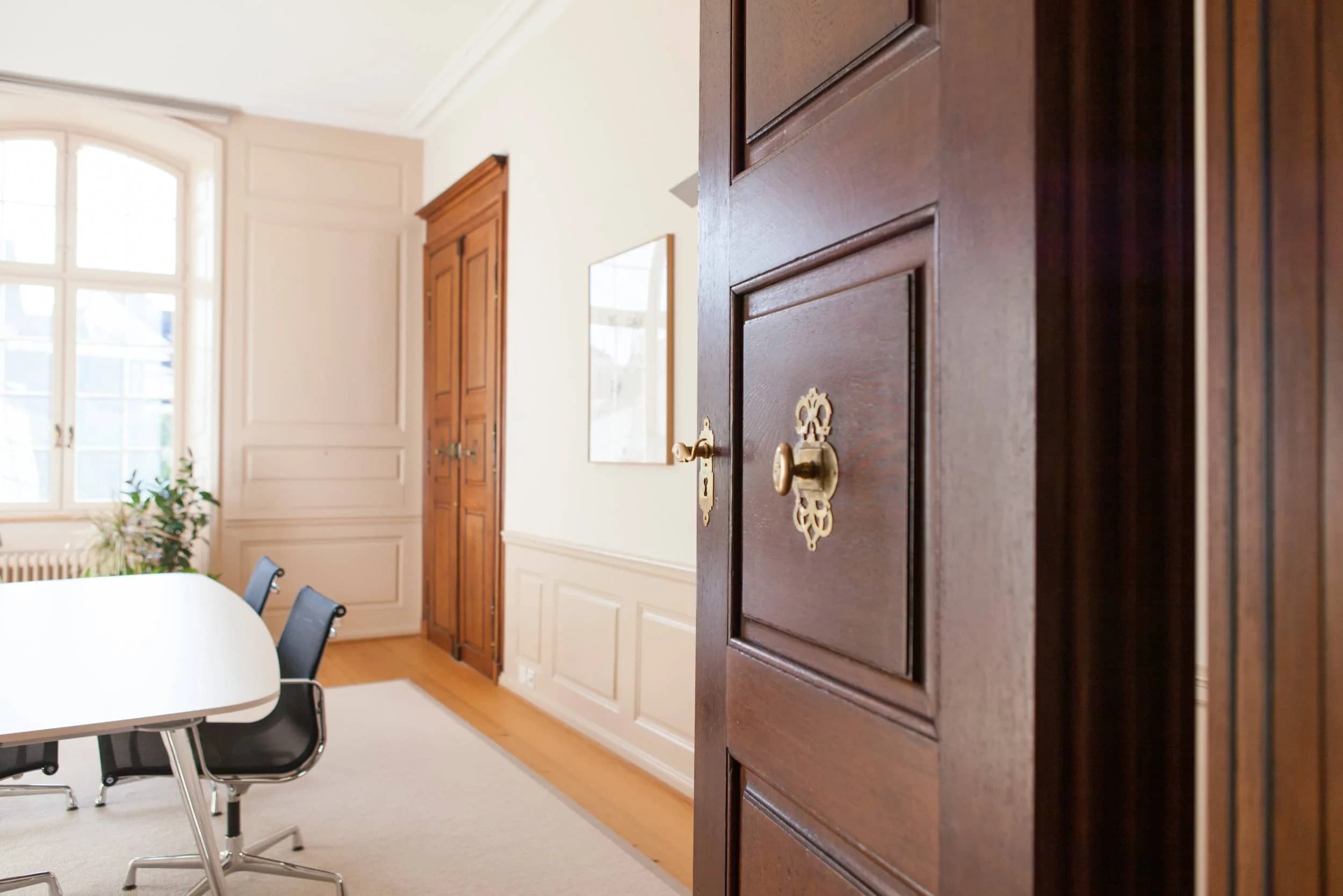 Sitzungszimmer Blattner Partner Basel - Professionelle Finanzberatung